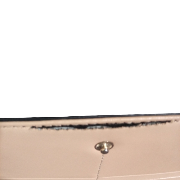 Kate Spade Women's Black Leather Wristlet Wallet Clutch Zip Organizer Bag - Picture 7 of 7